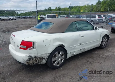 2006 Audi A4 3.0 from USA, damaged, VIN WAUDT48H06K009995
